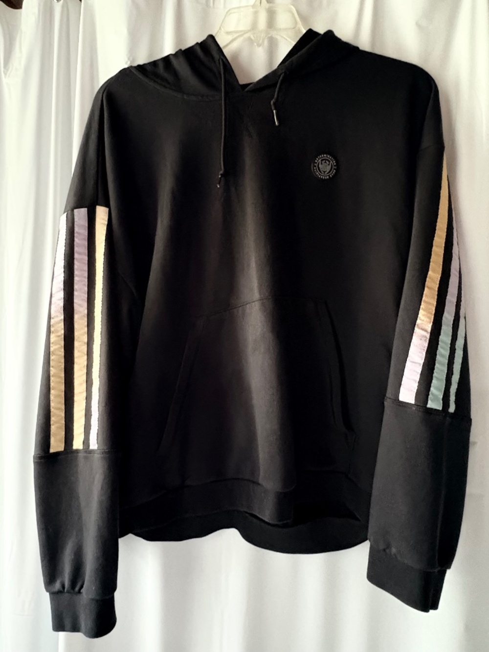 Adidas Donovan Mitchell D.O.N. Determination Over Negativity Black Hoodie Men XL